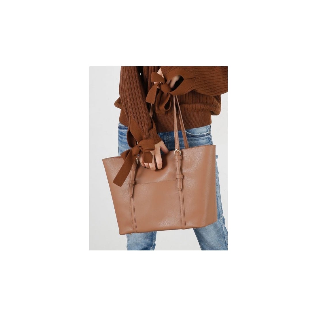 MOUSSY moussy 5POKETトートバッグ ブラウン -靴＆ファッション通販 