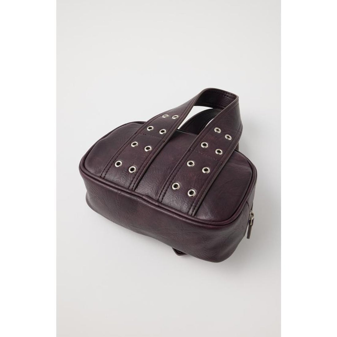 マウジー MOUSSY BUCKLE HANDLE MINI ボストン （BLK） - ファッション 
