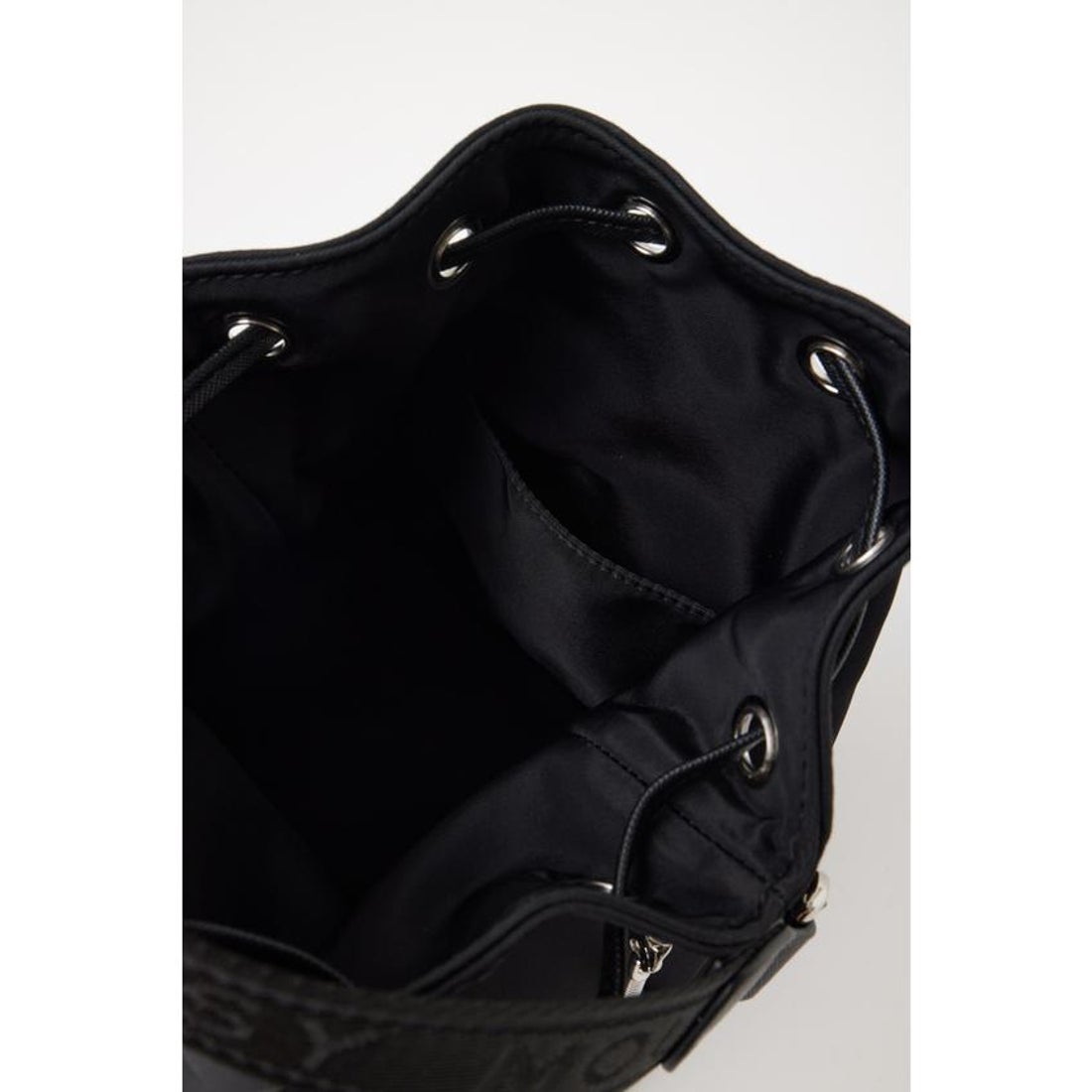マウジー MOUSSY LOGO STRAP BUCKET バッグ （BLK） - ファッション 