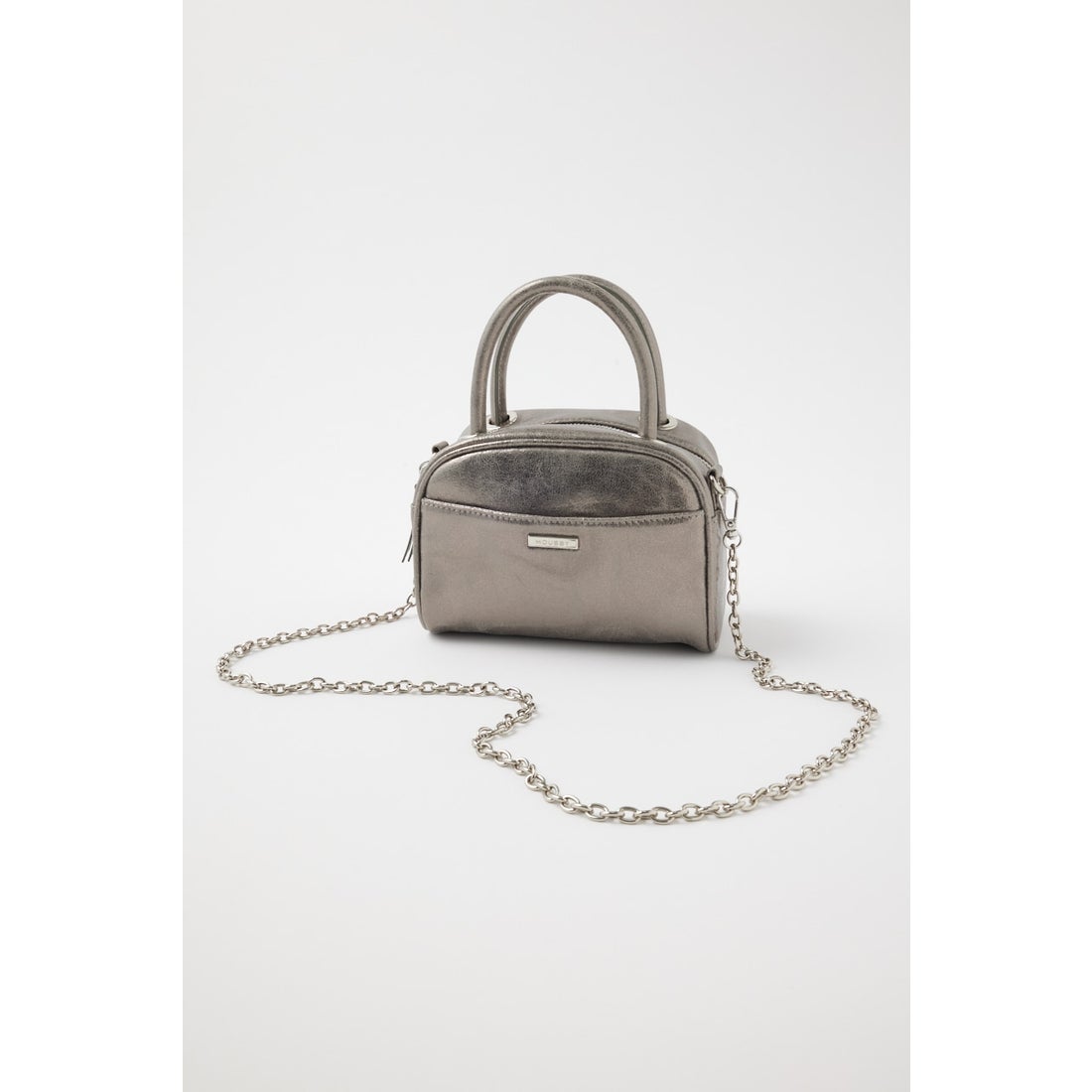 MOUSSY BOXY TOP HANDLE バッグ SLV -ファッション通販 FASHION WALKER