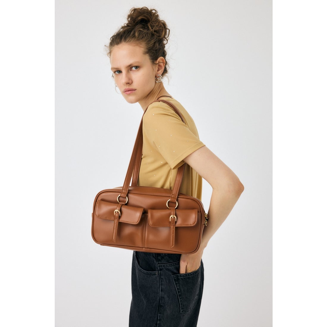 MOUSSY | BELTED ONE SHOULDER バッグ (すべて ) |SHEL