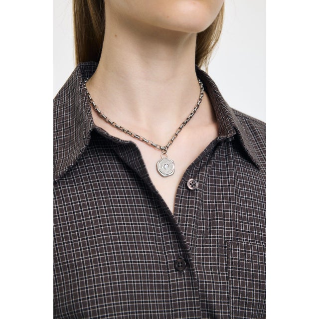 STAMP CHAIN ネックレス SLV