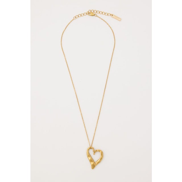 HEART MOTIF ネックレス GLD