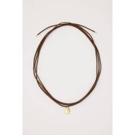 F/SUEDE CHARM チョーカー BRN