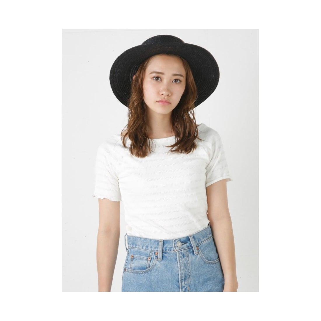 MOUSSY moussy シャーリングオフショルダートップス ホワイト 