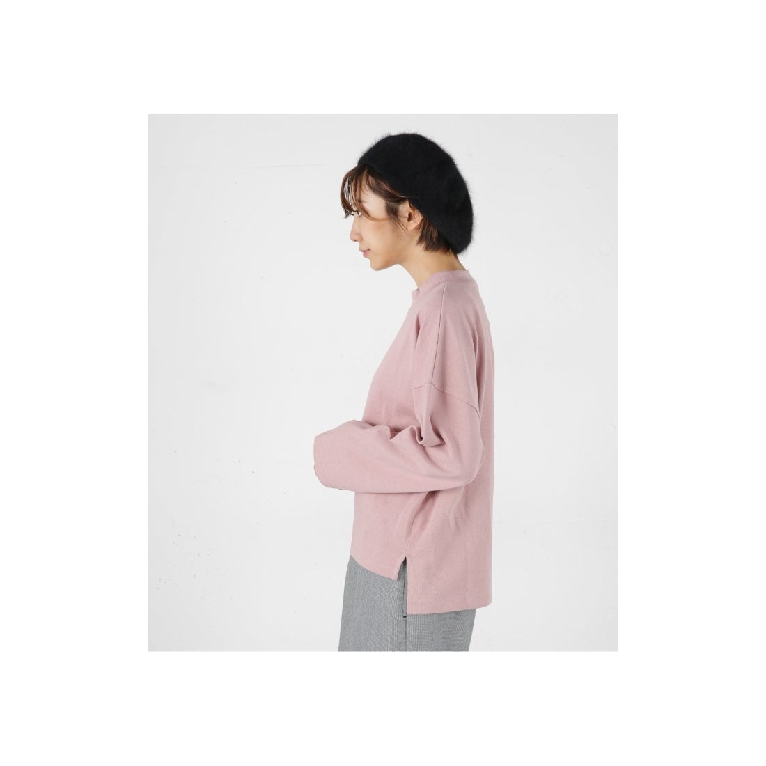 MOUSSY moussy OFFNECKボーダートップス ピンク -靴＆ファッション通販