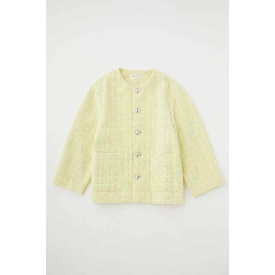 マウジー MOUSSY TWEED BOX ジャケット （LIME） - ファッション通販 