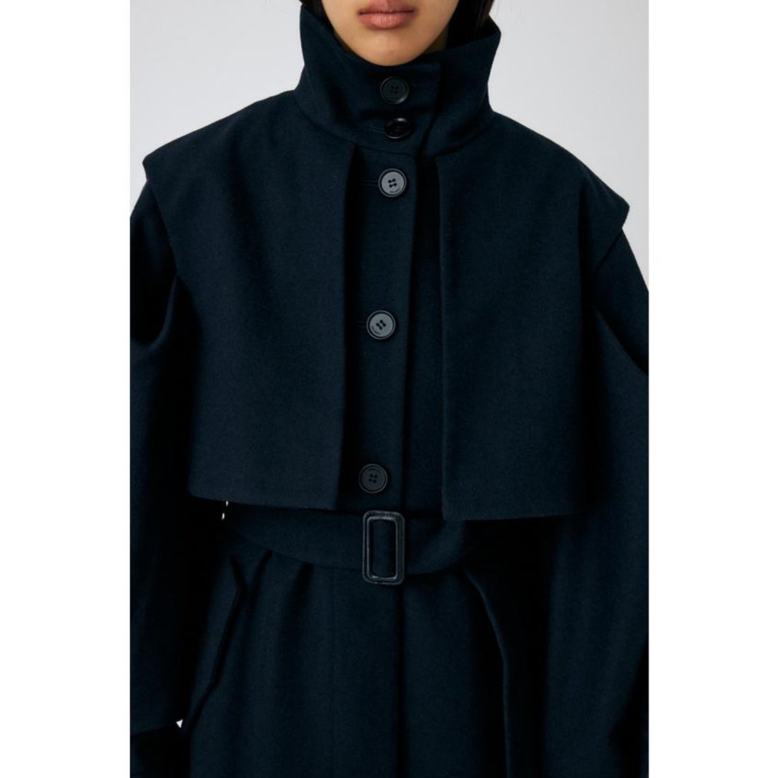 マウジー MOUSSY LAYERED DESIGN ロングコート （柄BEG5 