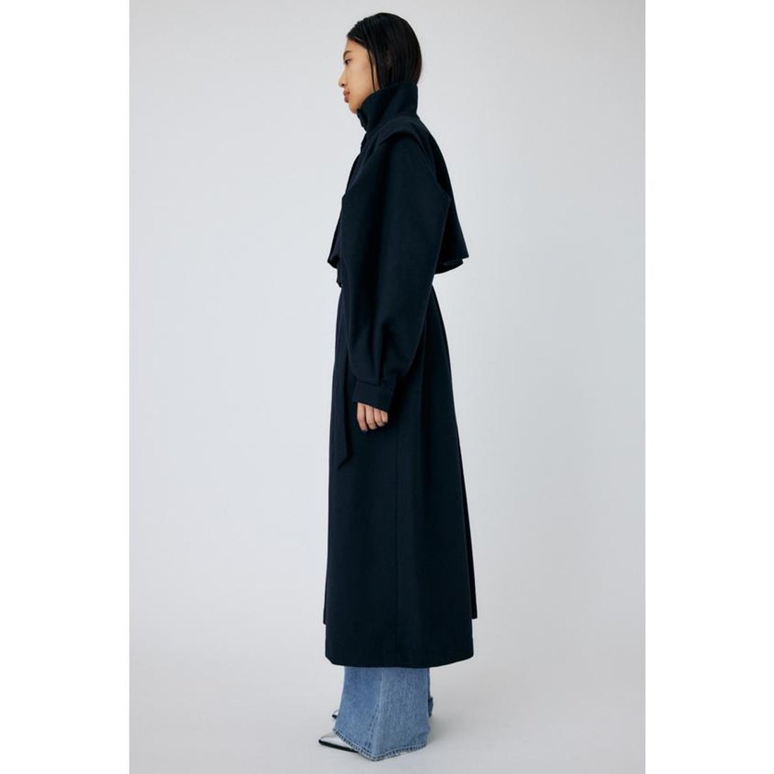 マウジー MOUSSY LAYERED DESIGN ロングコート （柄BEG5 