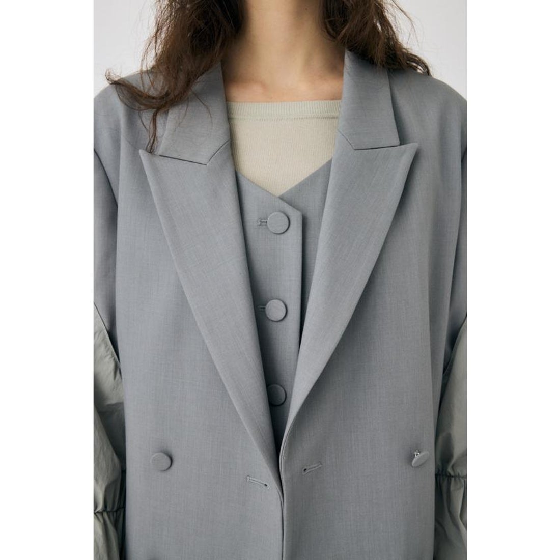 マウジー MOUSSY ATTACHED ジャケット （L/GRY1） - ファッション通販 