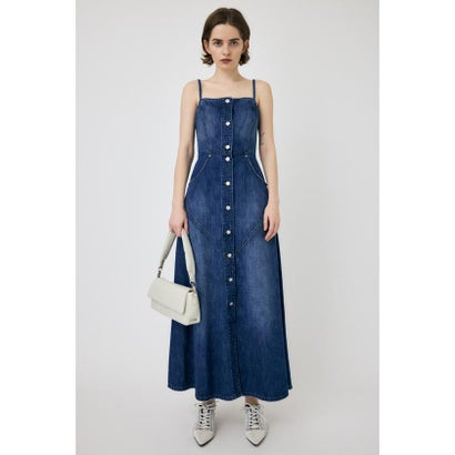 マウジー MOUSSY DENIM LONG CAMI ドレス （BLU） - ファッション通販 