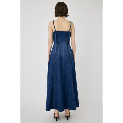 マウジー MOUSSY DENIM LONG CAMI ドレス （BLU） - ファッション通販 