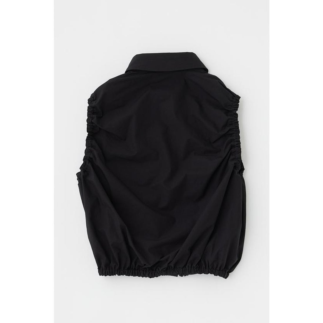 マウジー MOUSSY GATHER SLEEVELESS シャツ （WHT） - ファッション 