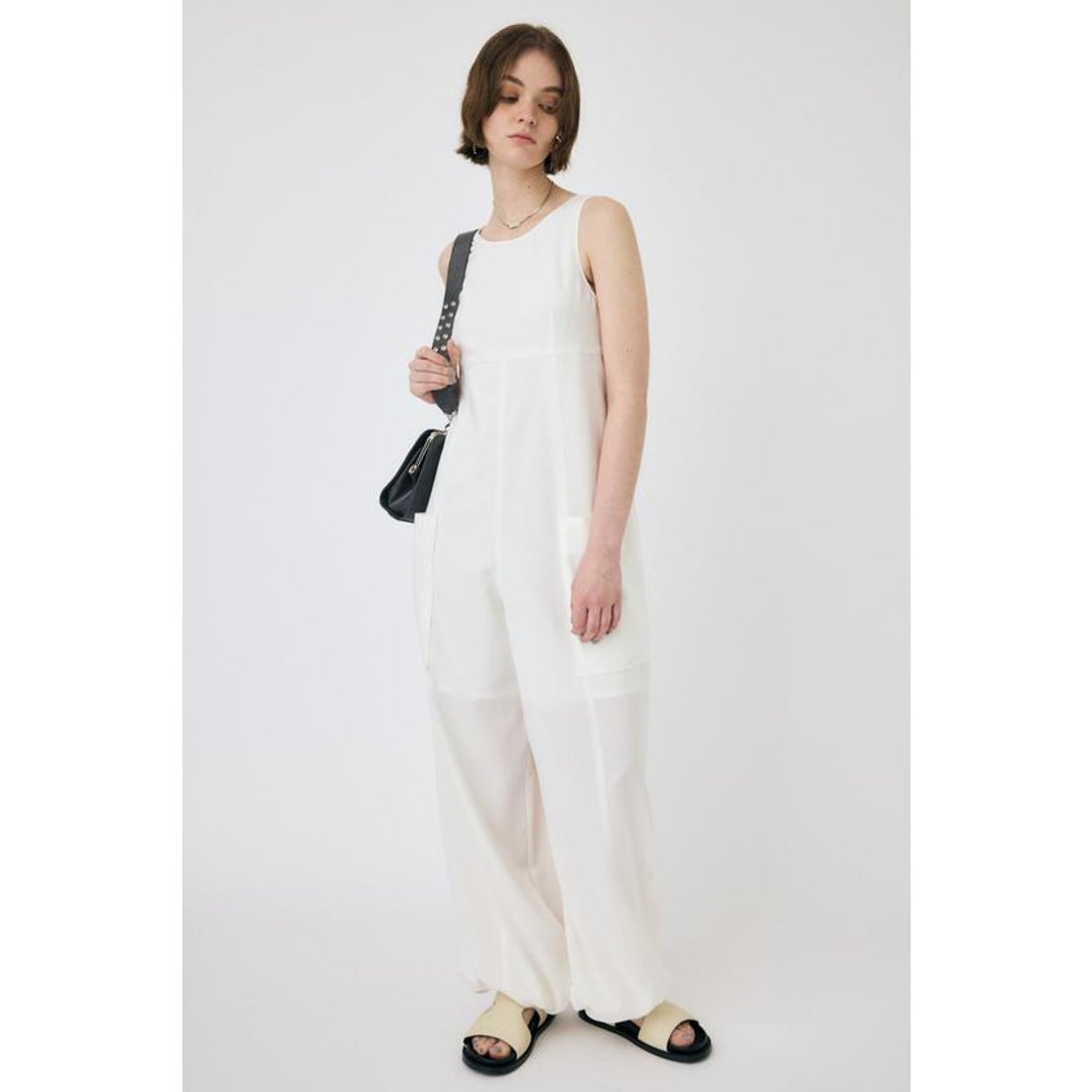 マウジー MOUSSY LOOSE オールインワン （WHT） - ファッション通販 