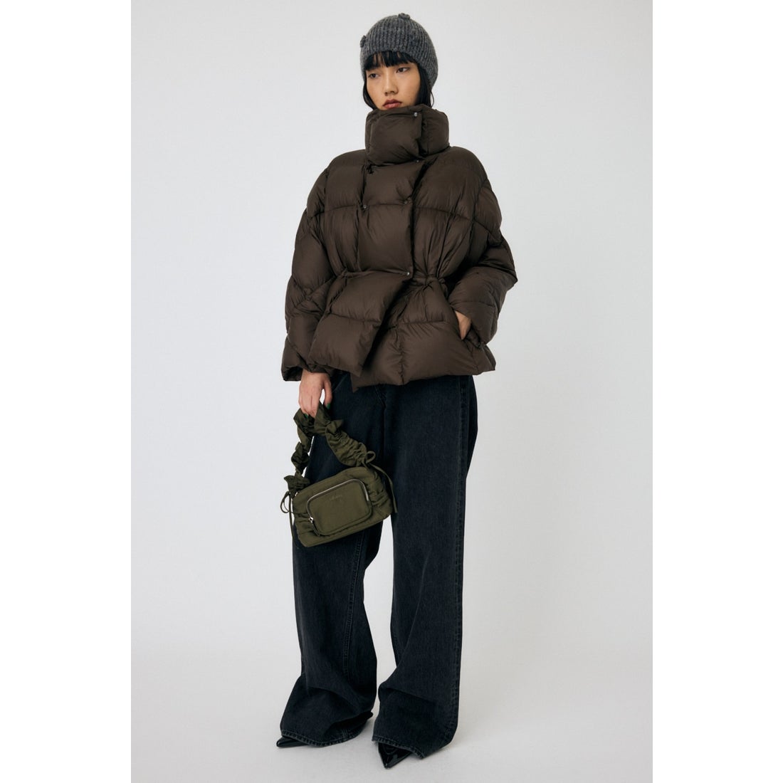 【美品】マウジー　SQUARE PADDED ジャケット　ダウン　ブラック MOUSSY SQUARE PADDED ジャケット MINT -ファッション通販 FASHION WALKER
