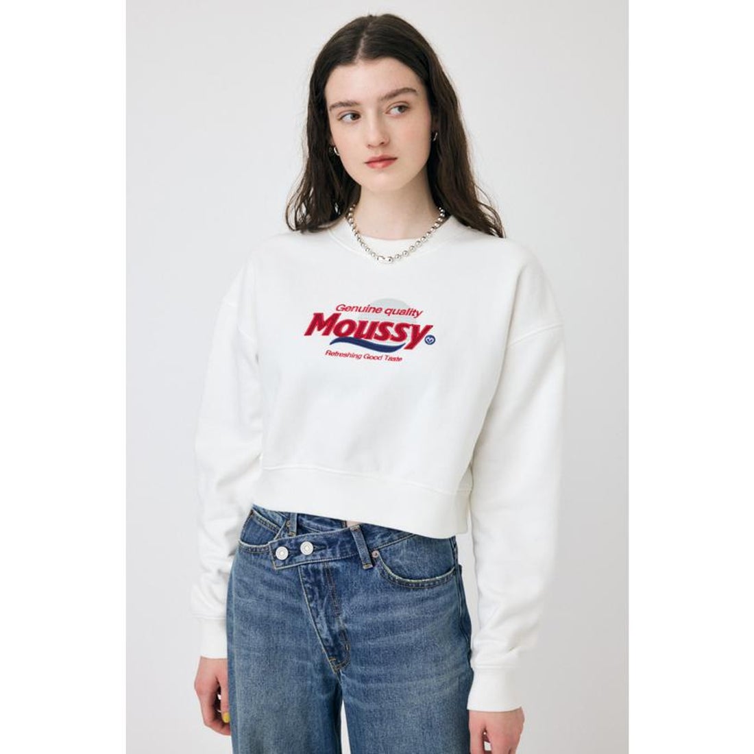 マウジー MOUSSY MOUSSY PRODUCT ロゴプルオーバー （T.GRY 