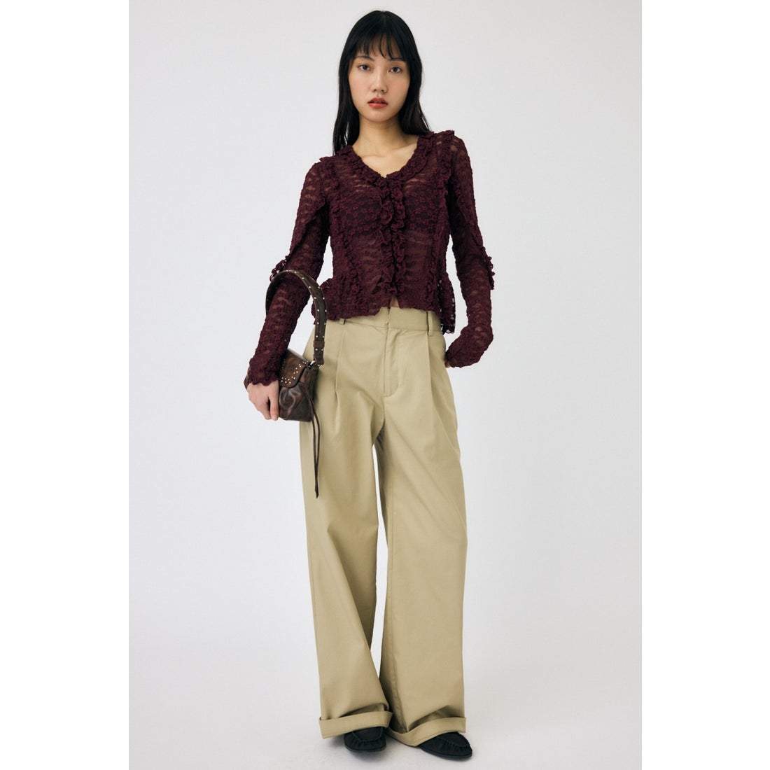 マウジー MOUSSY DROP WAIST チノパンツ （BEG） - ファッション通販