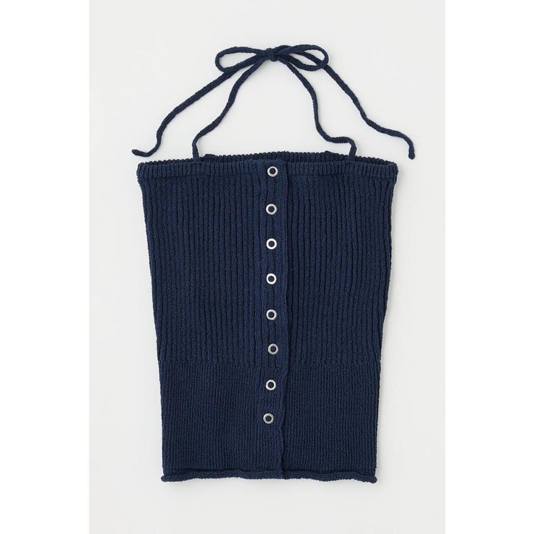 マウジー MOUSSY FRONT BUTTON ニットキャミ （WHT） - ファッション