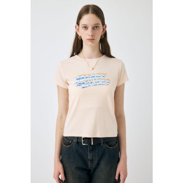 CHROME LOGO TEE L/ORG1