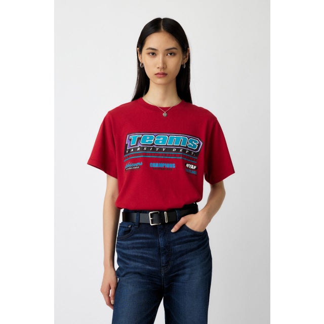 TEAMS NYC TEE RED