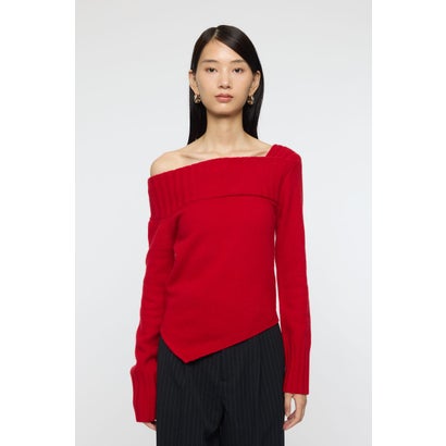 ASYMMETRY トップス RED｜詳細画像