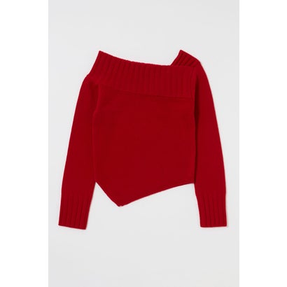 ASYMMETRY トップス RED｜詳細画像