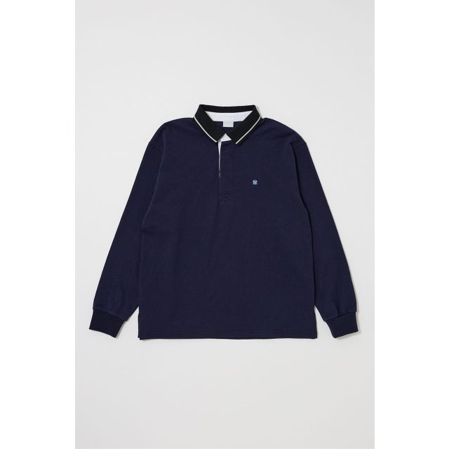 OVER POLO L/S シャツ NVY