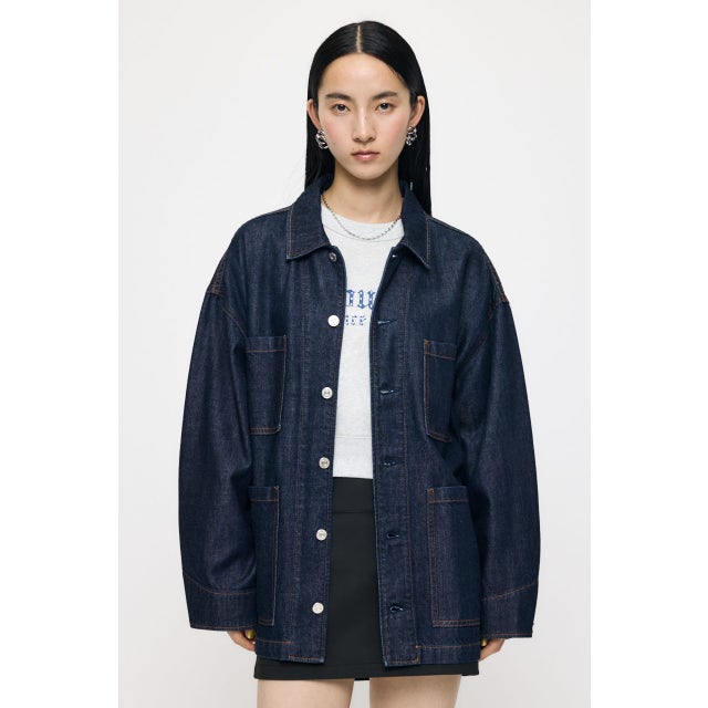 TENCEL(TM) DENIM カバーオール One Wash1