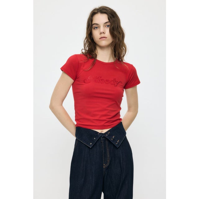 BLING LOGO TEE RED