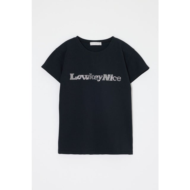 LOWKEY NICE BLING TEE L/BLK1