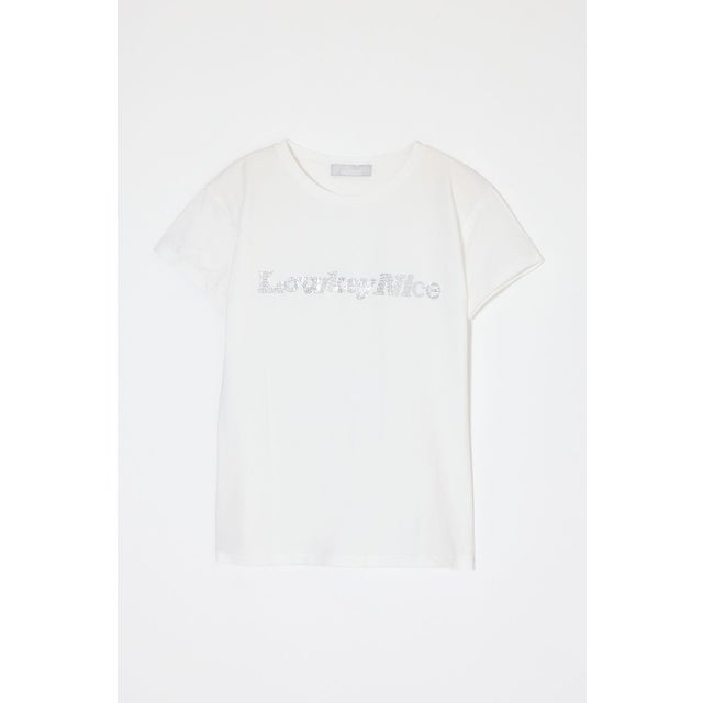 LOWKEY NICE BLING TEE WHT