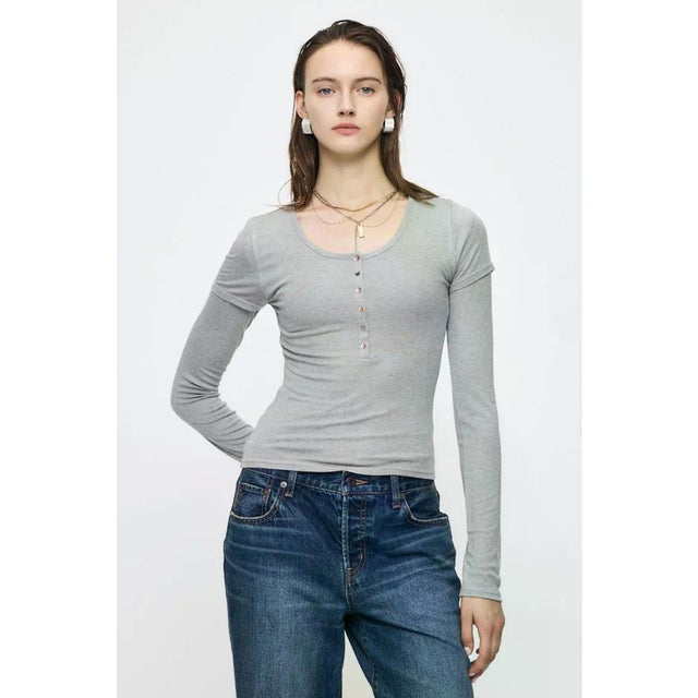 ES HALF SLEEVE トップス T.GRY