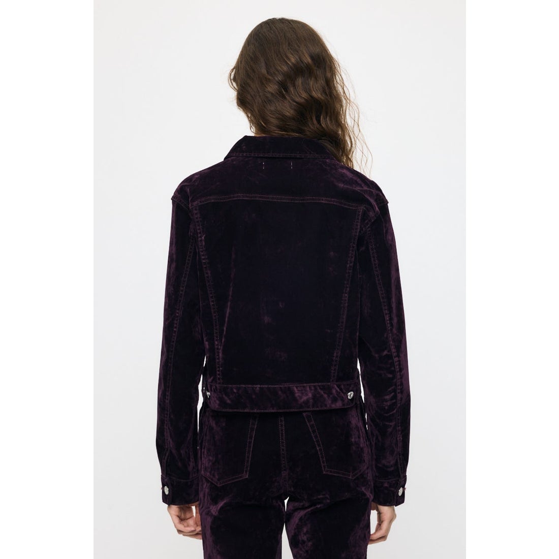 マウジー MOUSSY VELVET SHORT ジャケット （BLK） - ファッション通販