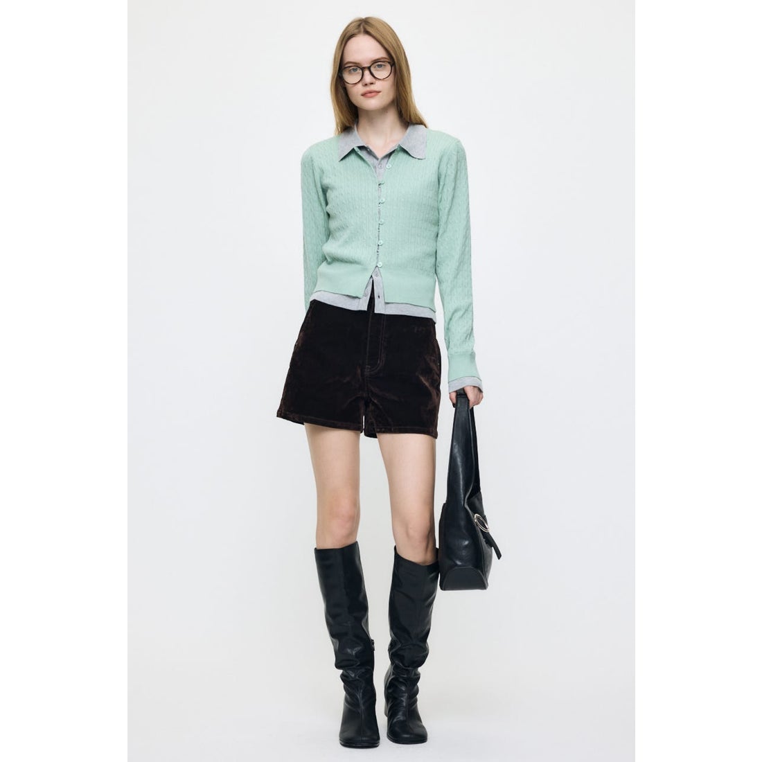 マウジー MOUSSY VELVET MICRO ショーツ （BLK） - ファッション通販