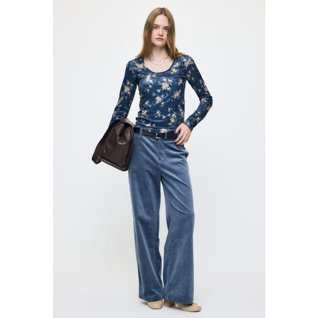 CORDUROY パンツ BLU