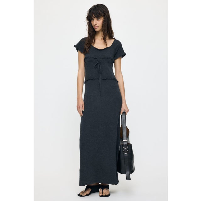 MELLOW STITCH LONG ドレス C.GRY