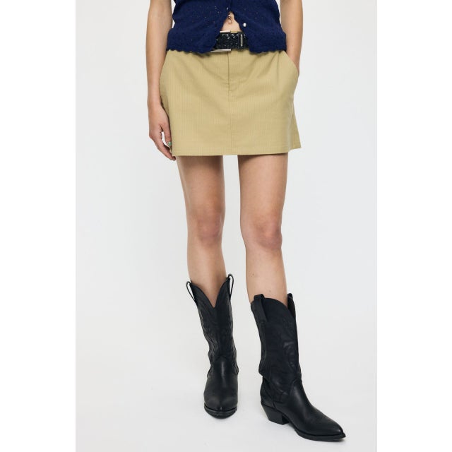 CORDLANE MINI スカート BEG