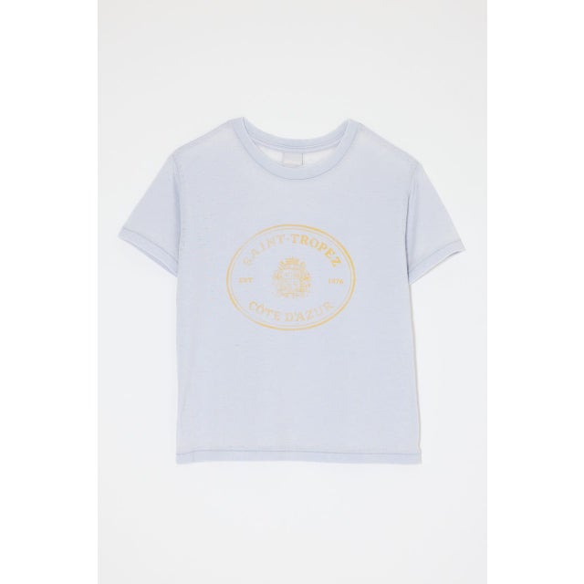 YACHT CLUB OPAL TEE L/BLU1