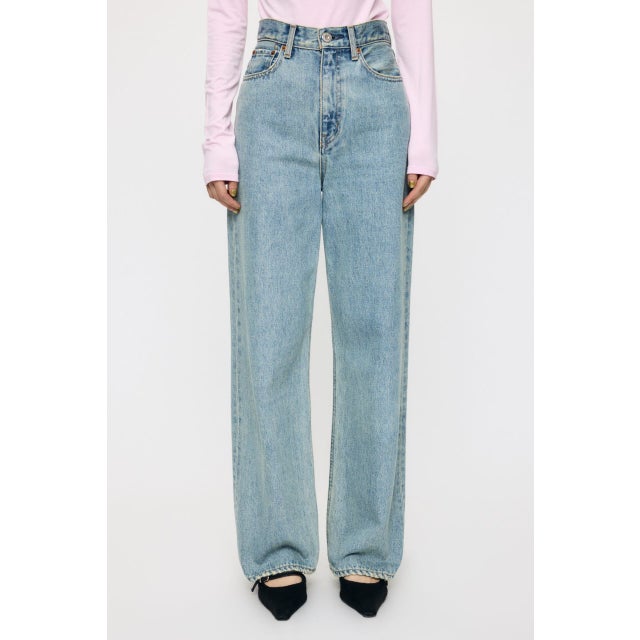 HIGH WAIST STRAIGHT L/BLU1