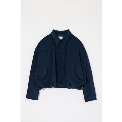 F/SUEDE PUFFER ブルゾン NVY｜詳細画像