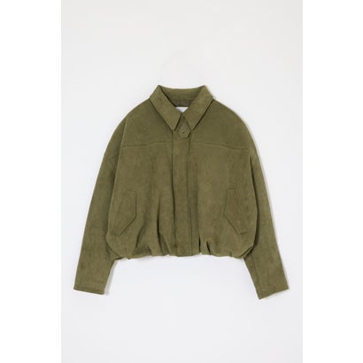 F/SUEDE PUFFER ブルゾン KHA｜詳細画像