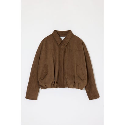 F/SUEDE PUFFER ブルゾン KHA｜詳細画像