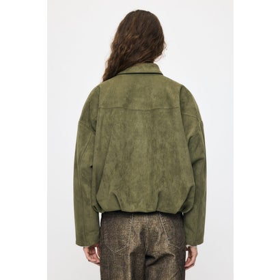 F/SUEDE PUFFER ブルゾン KHA｜詳細画像