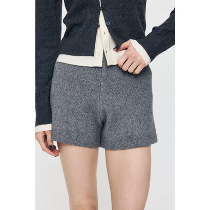 RELAXED KNIT ショーツ GRY｜詳細画像