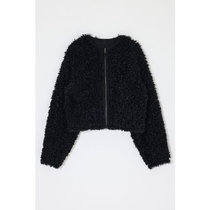 REVERSIBLE CURLY FUR ジャケット BLK｜詳細画像