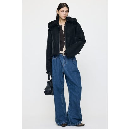 REVERSIBLE CURLY FUR ジャケット BLK｜詳細画像