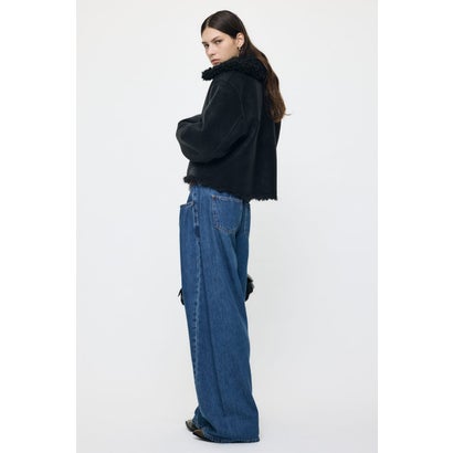 REVERSIBLE CURLY FUR ジャケット BLK｜詳細画像