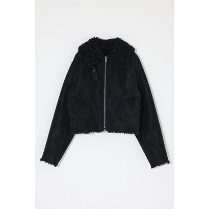 REVERSIBLE CURLY FUR ジャケット BLK｜詳細画像