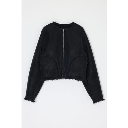 REVERSIBLE CURLY FUR ジャケット BLK｜詳細画像