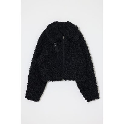 REVERSIBLE CURLY FUR ジャケット BLK｜詳細画像
